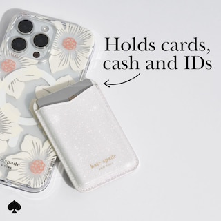 Foto 2 | Foto 2 | Tarjetera/cartera Magnética Kate Spade New York White - Venta Internacional.