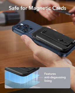 Foto 7 | Foto 7 | Tarjetero Magsafe Wallet Esr Upgraded 5 Para Iphone, Color Negro - Venta Internacional.