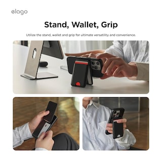 Foto 2 | Foto 2 | Soporte Magnético Elago De Piel Vegana Para Iphone - Venta Internacional.