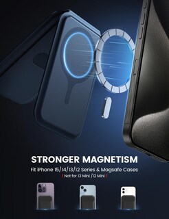 Foto 2 | Foto 2 | Soporte Magnético Tipo Cartera Lamicall Mejorado Para Iphone Con Tarjetas - Venta Internacional.