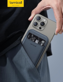 Foto 7 | Foto 7 | Soporte Magnético Tipo Cartera Lamicall Mejorado Para Iphone Con Tarjetas - Venta Internacional.