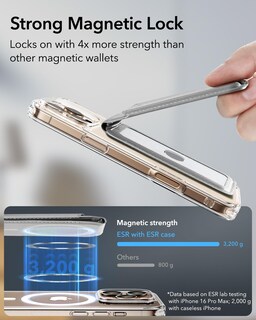 Foto 3 | Foto 3 | Cartera Magnética Magsafe 5 Mejorada Con Esr Para Iphone - Venta Internacional.