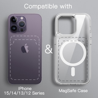 Foto 2 | Foto 2 | Cartera Magnética Jetech Compatible Con Magsafe Para Iphone 15/14/13/12 - Venta Internacional.
