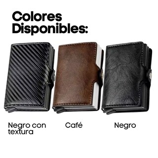 Foto 8 | Foto 8 | Cartera Palanca Doble Despliega Tarjeta Con Protección Rfid