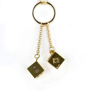 Foto 2 | Foto 2 | Llavero Star Wars Han Solo Lucky Sabacc Dice Chapado En Oro - Venta Internacional.
