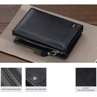 Foto 2 | Foto 2 | Cartera Malubero color Negro para Hombre