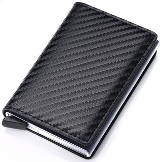 Foto 1 | Foto 1 | Cartera con Tarjetero de Aluminio Protección Rfid Shendy Vendy color Negro para Hombre