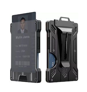 Foto 2 | Foto 2 | Cartera Rfid Belug de Fibra de Carbono Negro