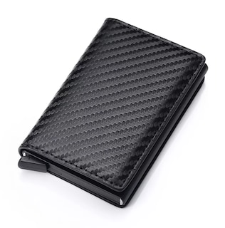 Foto 1 | Foto 1 | Cartera de Hombre con Tarjetero de Aluminio Protección Rfid color Negro
