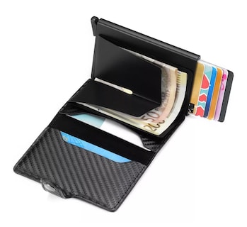Foto 3 | Foto 3 | Cartera Tarjetero de Hombre con Protección Rfid color Negro