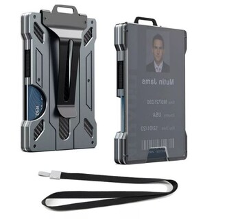 Foto 1 | Foto 1 | Cartera Rfid de Fibra de Carbono Wünd Gris