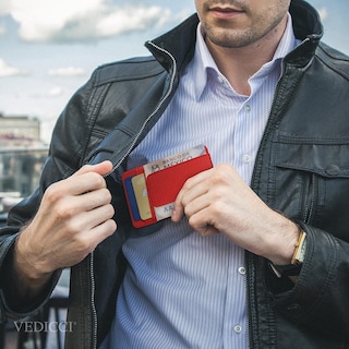 Foto 6 | Foto 6 | Cartera De Piel Con Clip Magnético Para Billetes Vedicci