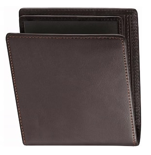 Foto 4 | Foto 4 | Cartera de Piel Genuina Lab.G Marrón Oscuro para Hombre