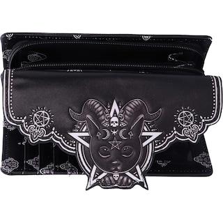 Foto 5 | Foto 5 | Monedero Nemesis Now Pawzuph con Forma De Gato Con Cuernos En Relieve Negro para Hombre - Venta Internacional
