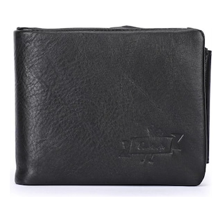 Foto 2 | Foto 2 | Contactos De Piel Auténtica Wallet Knight Con Tres Pliegues Para Hombre - Venta Internacional.