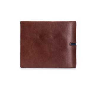 Foto 2 | Foto 2 | Cartera Plegable De Piel Genuina Gran Capacidad Para Hombre Marron