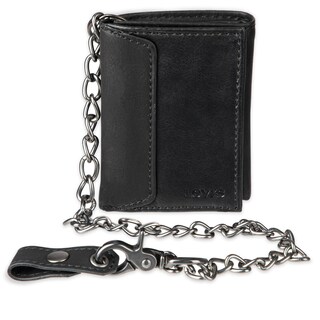 Foto 1 | Foto 1 | Billetera Triple Levi's, Elegante Y Delgada, Con Ventana De Identificación Negra Para Hombre - Venta Internacional.