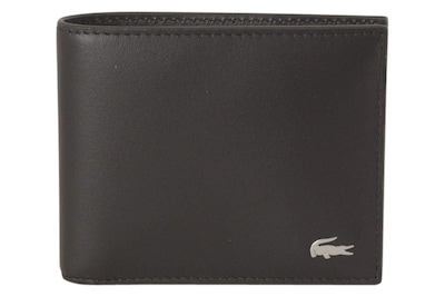 Foto 1 | Foto 1 | Billetera Lacoste Fitzgerald Para Hombre, Pequeña, Color Marrón Oscuro - Venta Internacional.