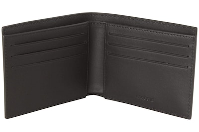 Foto 3 | Foto 3 | Billetera Lacoste Fitzgerald Para Hombre, Pequeña, Color Marrón Oscuro - Venta Internacional.