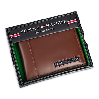 Foto 5 | Foto 5 | Cartera Tommy Hilfiger de Piel Plegable con 6 Bolsillos para Tarjetas - Venta Internacional