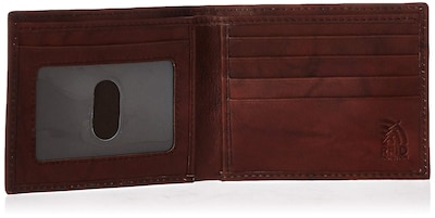 Foto 5 | Foto 5 | Billetera Steve Madden Rfid De Piel Con Llavero, Cartera Plegable, Color Marrón - Venta Internacional.