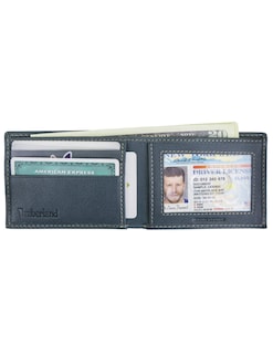 Foto 6 | Foto 6 | Cartera Timberland Blix Slimfold De Piel Azul Marino Para Hombre - Venta Internacional.