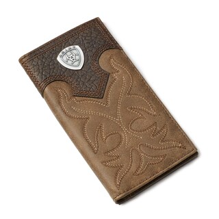 Foto 1 | Foto 1 | Billetera Ariat Logo Boot Stitch Rodeo Para Hombre Rodeo_brown - Venta Internacional.