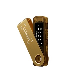 Foto 1 | Foto 1 | Cartera de Hardware Ledger Nano S Plus Gold para Criptomonedas y NFT - Venta Internacional