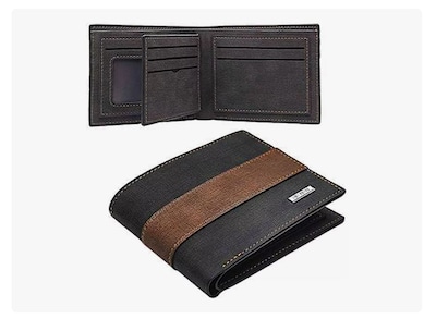 Foto 1 | Foto 1 | Cartera Xtellar Negra Billetera De Cuero Con Múltiples Tarjetas Para Hombre