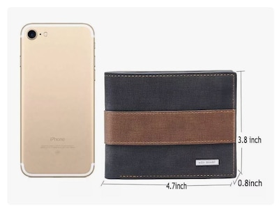 Foto 2 | Foto 2 | Cartera Xtellar Negra Billetera De Cuero Con Múltiples Tarjetas Para Hombre