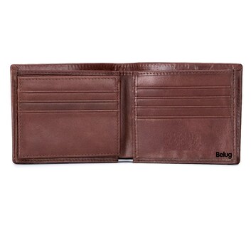 Foto 2 | Foto 2 | Cartera Plegable De Piel Genuina Gran Capacidad Para Hombre, Belug Marrón