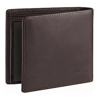 Foto 2 | Foto 2 | Cartera De Hombre Piel Genuina Protección Belug, Marrón Oscuro