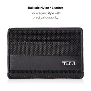 Foto 6 | Foto 6 | Tarjetero Delgado Para Tarjetas Tumi Alpha, Tamaño Cartera Delgada, Color Negro - Venta Internacional.