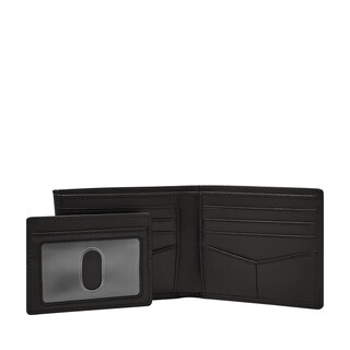 Foto 3 | Foto 3 | Cartera Fossil Ml3685001 Color Negra De Piel Para Hombre