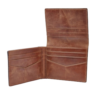 Foto 2 | Foto 2 | Cartera Fossil Ml3700200 Color Café De Piel Para Hombre