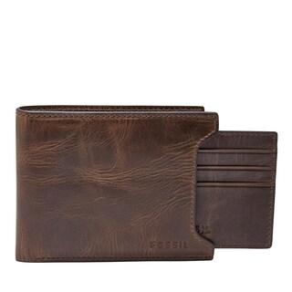 Foto 1 | Foto 1 | Cartera Fossil Ml3685201 Color Café De Piel Para Hombre