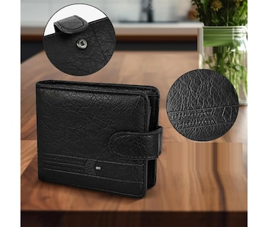 Foto 3 | Foto 3 | Cartera Hombre Con Múltiples Tarjetas De Monedero Eo Safe Imports Esi-19375 Negro