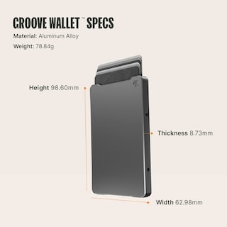 Foto 6 | Foto 6 | Pistola Wallet Groove Life Groove De Metal Con Clip Para Billetes Rfid Para Hombre - Venta Internacional.