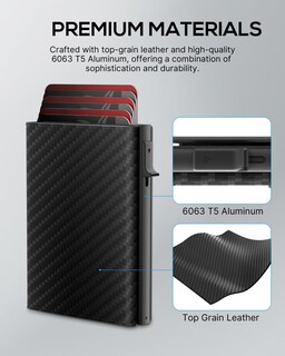 Foto 5 | Foto 5 | Tarjetero Royal Kit Smart Wallet Para Hombre, De Piel - Venta Internacional.