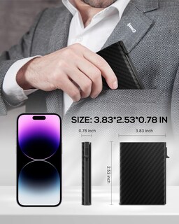 Foto 7 | Foto 7 | Tarjetero Royal Kit Smart Wallet Para Hombre, De Piel - Venta Internacional.