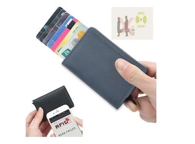 Foto 2 | Foto 2 | Xtellar Cartera Anti-rfid Unisex Con Tarjetero Metálico - Porta Billetes De Diseño Elegante