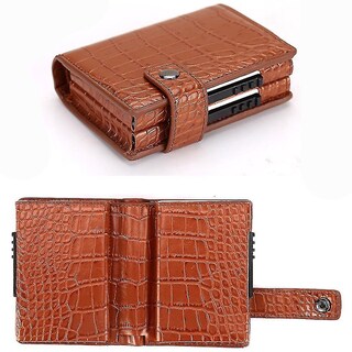 Foto 4 | Foto 4 | Tarjetero Huoguo Rfid De Metal Para Hombre - Venta Internacional.