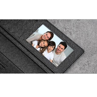 Foto 4 | Foto 4 | Billetera Huoguo Para Hombre Larga Con Múltiples Tarjetas Piel Caqui De Grano Cruzado - Venta Internacional.