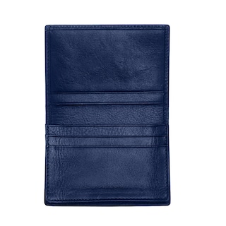 Foto 4 | Foto 4 | Cartera Breed Porter De Piel Auténtica Con Doble Pliegue Azul Marino - Venta Internacional.