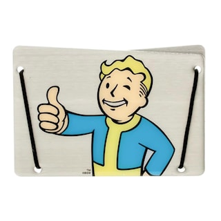 Foto 2 | Foto 2 | Tarjetero Bioworld Fallout Vault Boy Slim Aluminium - Venta Internacional.