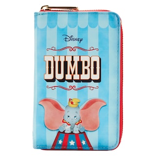 Foto 1 | Foto 1 | Monedero Loungefly De La Serie De Libros Dumbo De Disney Con Cremallera Multicolor - Venta Internacional.