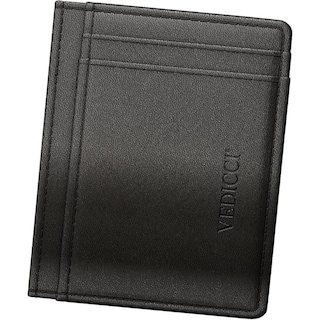 Foto 1 | Foto 1 | Vedicci Cartera De Piel Lisa Color Negro Para Hombre/tarjetero