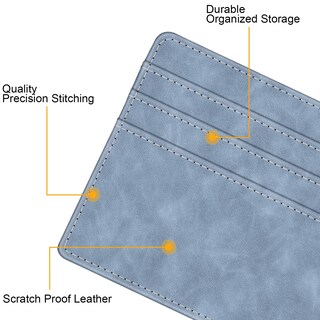 Foto 4 | Foto 4 | Tarjetero Fintie Slim Minimalista De Piel Con Bloqueo Rfid - Venta Internacional