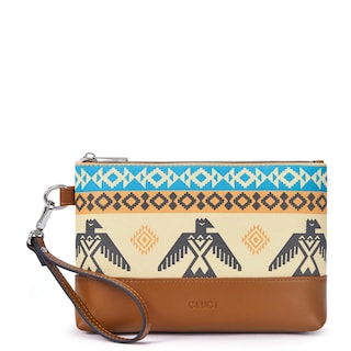 Foto 1 | Foto 1 | Bolso De Mano Wallet Cluci De Piel De Gran Capacidad Para Mujer - Venta Internacional.