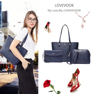 Foto 2 | Foto 2 | Set De 3 Bolsos Lovevook De Piel Sintética Para Mujer - Venta Internacional.
